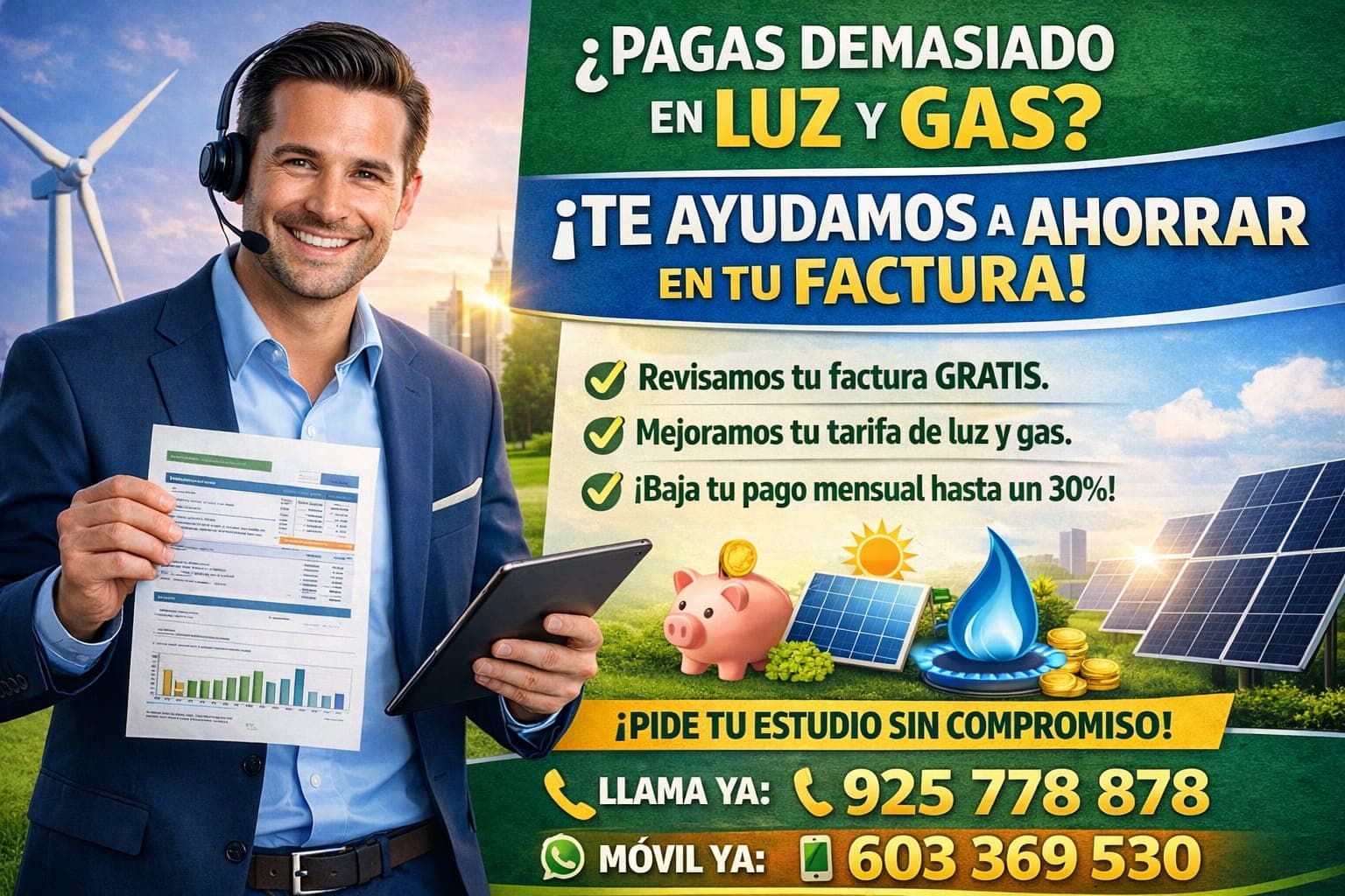 Ahorro de Energía y Gas